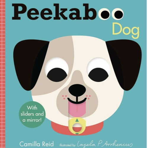Peekaboo: Dog: (An Interactive Board Book for Babies & Toddlers with Mirror & Sliders to Push, Pull, or Turn. Cute Artwork Features Puppies Sleeping, Wagging Tails, & More.)