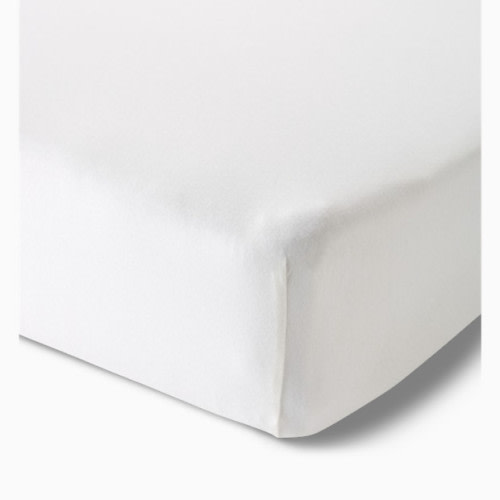 Little Planet Organic Cotton Standard Crib Sheet - Cream