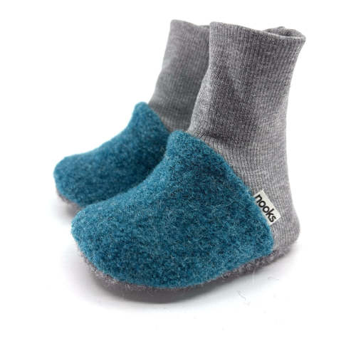 Pre-Walking Soft Wool Booties