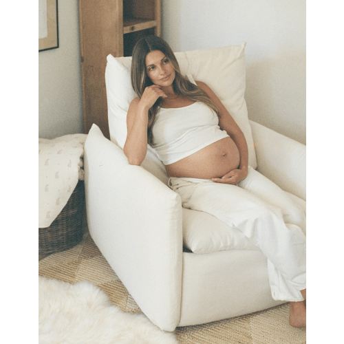 James: a Chair and a Half - Gliding Swivel Nursery Recliner