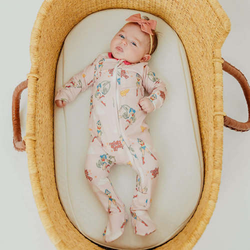 Zip-Up Footie Pajama - Wonder Woman