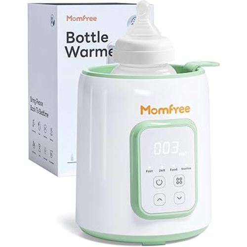 Bottle Warmer, 8-in-1 Fast Baby Bottle Warmer for Breastmilk and Formula,Milk Warmer with Accurate Temperature Control and Automatic Shut-Off,Multifunctional Bottle Warmers for All Bottles(Green)
