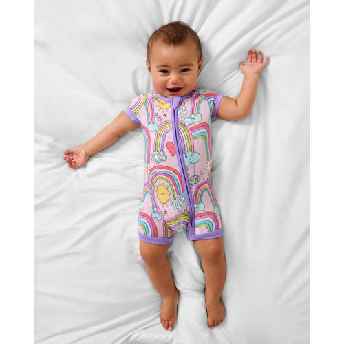 Disco Rainbows Shorty Zippy | Little Sleepies