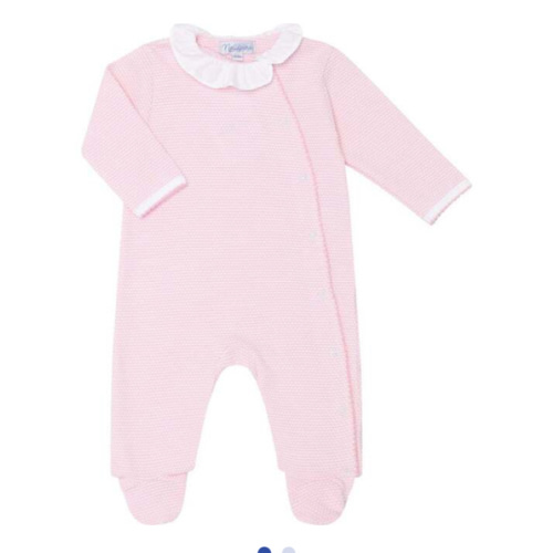 Pink Bubble Crossover Footie - Nellapima Sleepwear | Maisonette