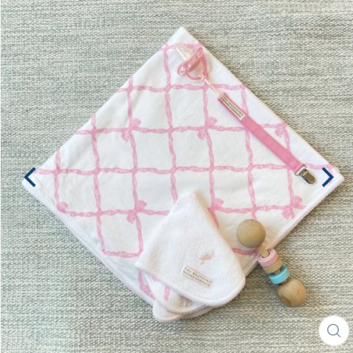 Rub-A-Dub Gift Set - Belle Meade Bow with Palm Beach Pink