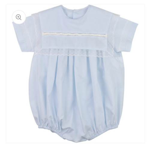 Blue Heirloom Boys Bubble – Cecil & Lou