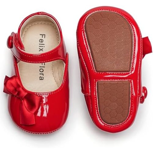 Soft Sole Baby Dress Shoes - Infant Baby Walking Shoes Moccasinss Rubber Sole Crib Shoes