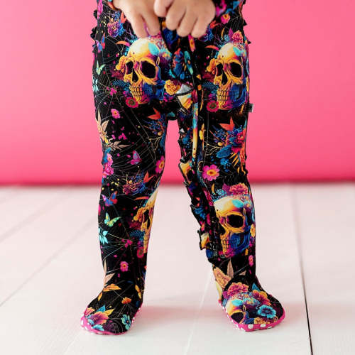 Frida Skuhlo Ruffle Footie