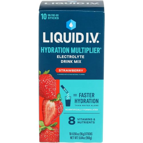 Liquid Iv Hydration Strwbry 10Ct Bx 5.64 OZ