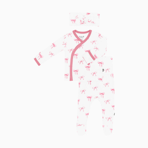 Kyte Baby Take Me Home Set with Cap - Bow, Newborn