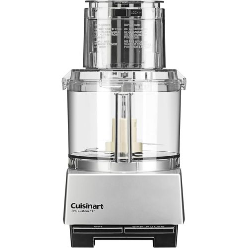 Cuisinart Food Processor, Pro Custom 11 Cup, Brushed Chrome, DLC-8SBCYP1