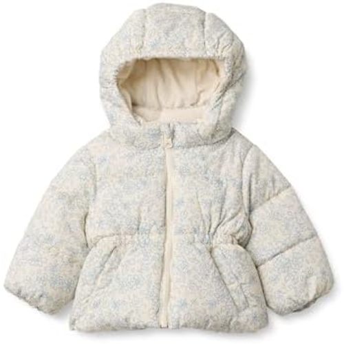 Amazon Essentials x Sofia Grainge Girls' Water-Resistant Hooded Puffer Jacket