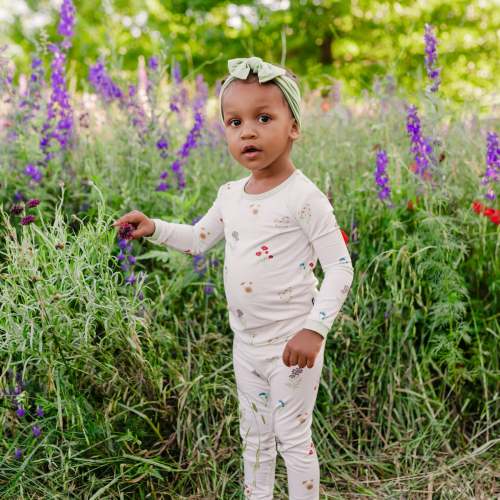 Wildflower Children's Long Sleeve Pajamas | Kyte Baby