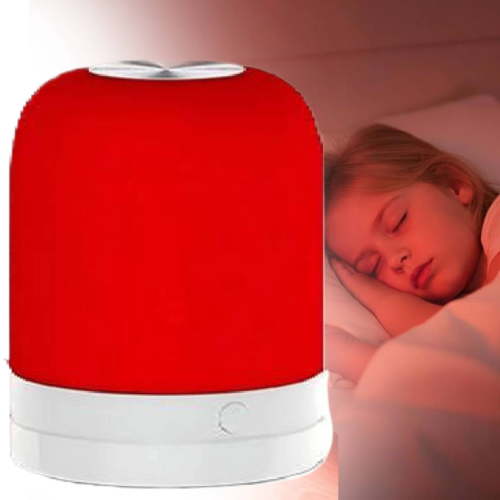 670nm Red Light Night Light for Sleep with Timer, Rechargeable, Dimmable, Sleep Aid Lamp Blue Lights Blocking for Improve Slee-p, Deep Relaxation, Meditation, Yoga