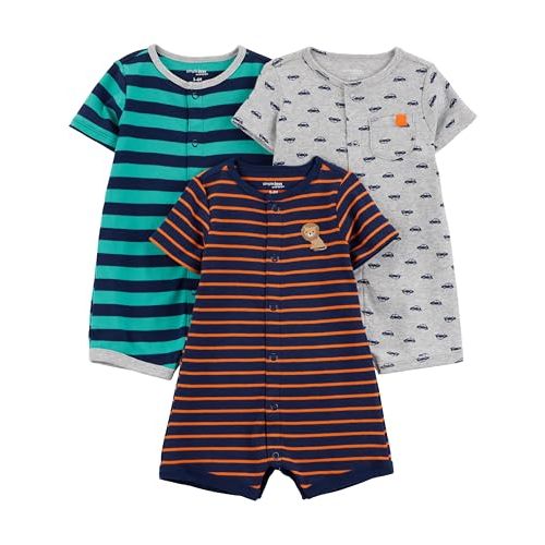 Simple Joys by Carter's Baby 3-Pack Snap-up Rompers