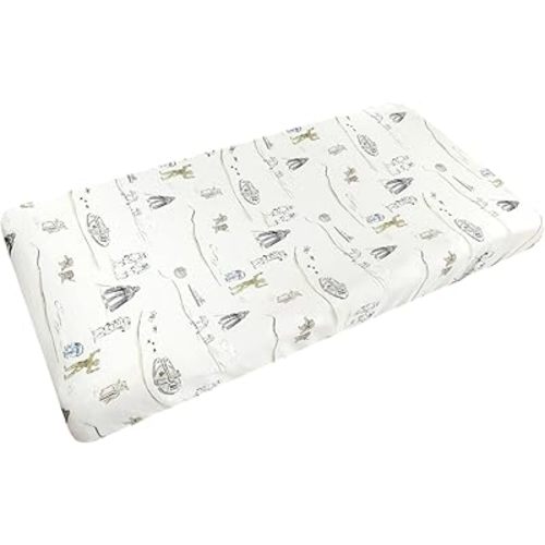Premium Diaper Changing Pad Cover Tatooine™ by Copper Pearl