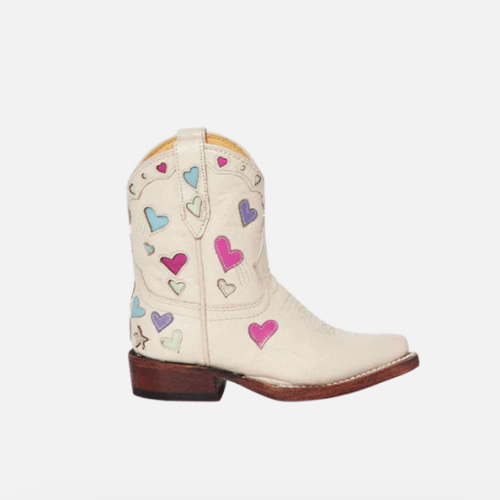 Nell Crème | Luxury Fashion Kid's Cowboy Boots | Miron Crosby