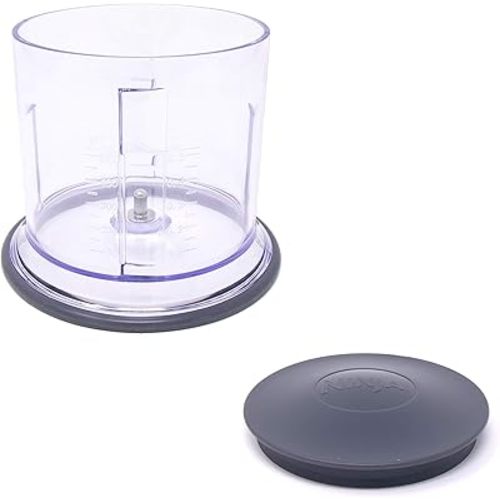 Blender Replacement Parts for Ninja Master Prep Qb900B - 16 oz Food Processor Bowl and Storage Lid