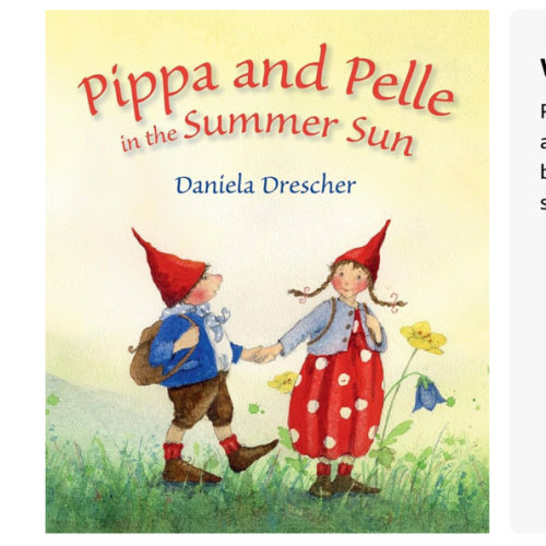 Pippa and Pelle in the Summer Sun