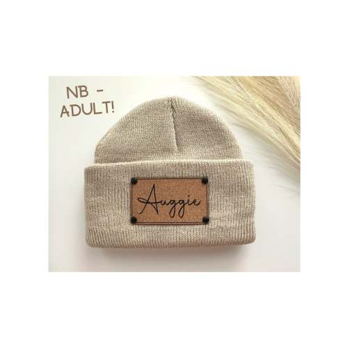 Personalized Name Baby Beanie Hat, Baby Announcement, Baby Shower Gift, Boy coming home outfit, girl coming Home outfit, Stocking Stuffer