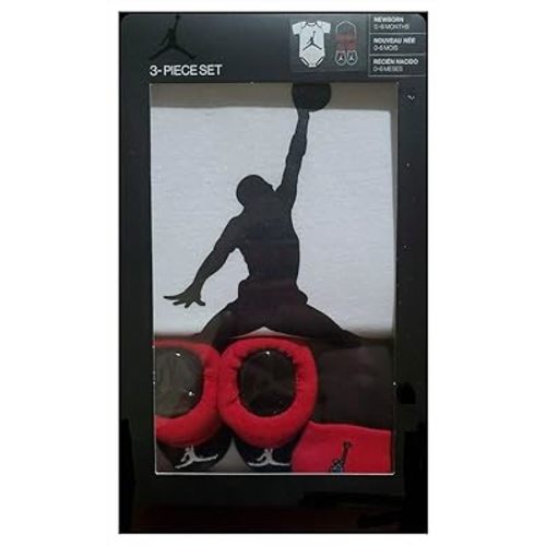 Nike Air Jordan Baby 3 Piece Set - 0/6 Months - White