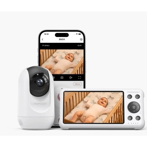 Momcozy 5-Inch Dual-mode Smart Baby Monitor-BM04