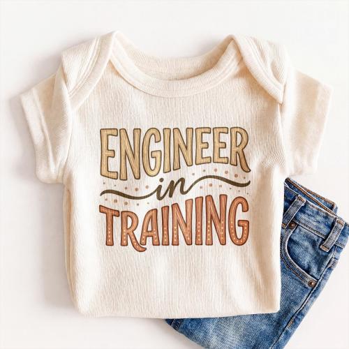 Engineer in Training Baby Onesie® - Cute Future Engineer Bodysuit