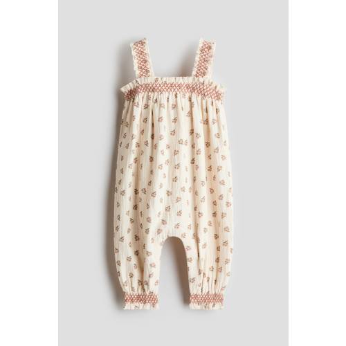 PATTERNED COTTON ROMPER SUIT