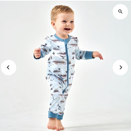 Duck Hunt Baby Zip Up | Hunting Infant Gift | BURLEBO