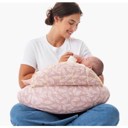 Adjustable Nursing Pillow in Classic Grey – Momcozy