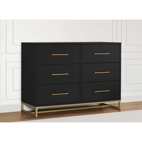 Jade 6 Drawer Dresser with Interlocking Drawers | Delta Children