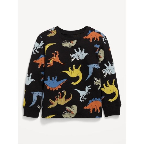 Printed Long-Sleeve T-Shirt for Toddler Boys