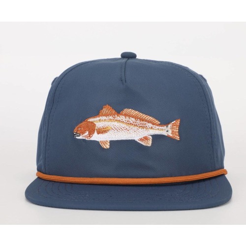 Red Fish Rope Hat