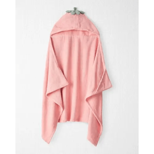 Toddler Organic Terry Cotton Strawberry Towel - Little Planet | Carter's