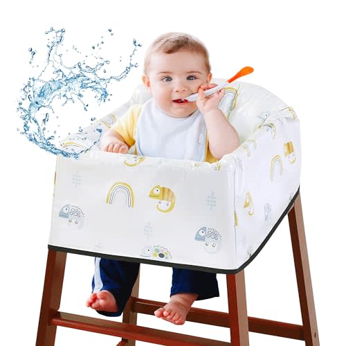 BALAPET Resuable 100% Waterproof High Chair Cover for Restaurant (Chameleon)