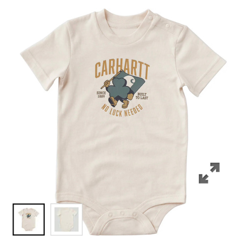 Kids' Short Sleeve St. Patty's Bodysuit (Baby) | Carhartt