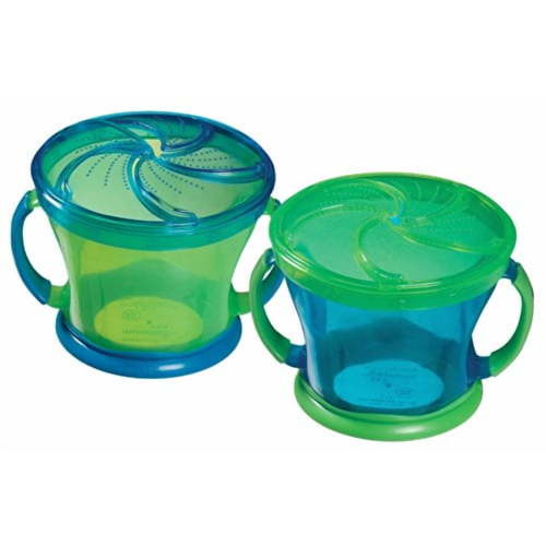 Munchkin Snack Catcher, 9 Ounce, 12+ Months, Color May Vary - 2 Count