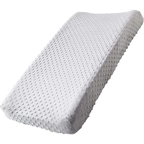 Changing Pad Cover, Soft Changing Table Sheets for Baby Boy and Girl, Diaper Changing Table Cover Fit 32"/34'' x 16" Pad (Gray)