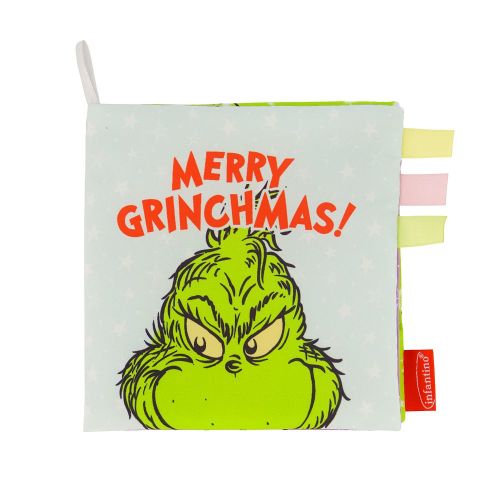 Infantino Dr. Seuss Merry Grinchmas! Soft Baby Book