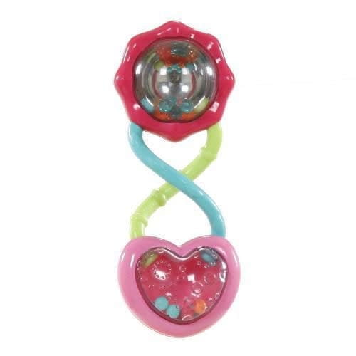 Bright Starts Pretty in Pink Rattle and Shake Barbell Toy - Walmart.ca