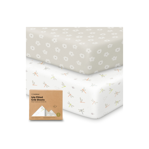 Isla Fitted Crib Sheets - Meadow