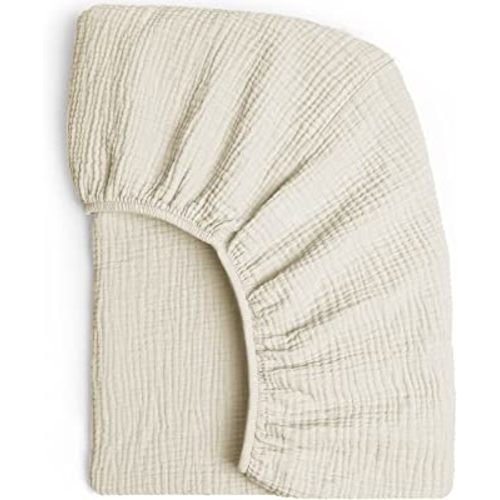 Lulu moon Muslin Crib Sheet: Soft Cotton Fitted Crib Mattress Sheet for Baby Boys Girls - Breathable Comfort, 28"x 52"