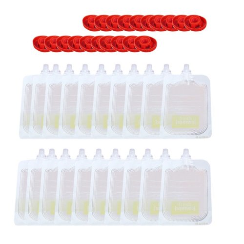 New Year New You snorda Baby Food Maker Baby Food Storage Baby Food Pouches 20PCS Gifts for Family