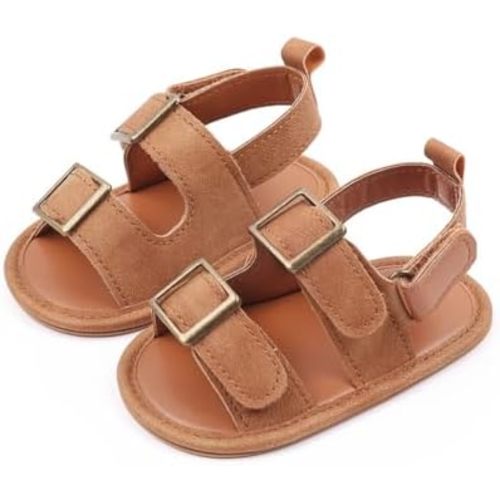 CENCIRILY Infant Baby Boys Girls Summer Beach Sandals Anti-slip Rubber Soft Sole Lightweight Breathable Athletic Toddler First Walking Shoes