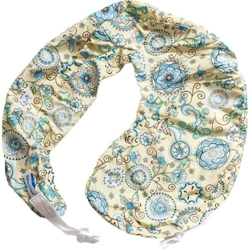 Zenoff Products Nursing Pillow, Slipcover Buttercup Bliss, Yellow, Green