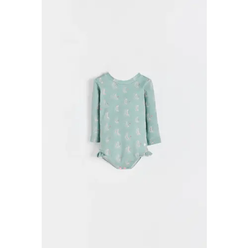 Beach Long Sleeve 1- Piece Rashguard
