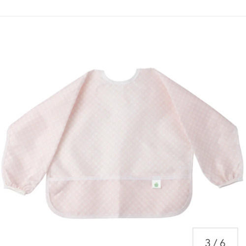 The Cover Everything Bib- Tulips or Pink Gingham