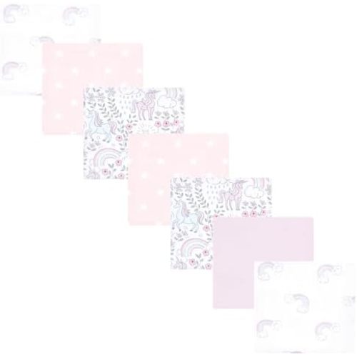 Luvable Friends Little Treasure Flannel Receiving Blankets 7pk