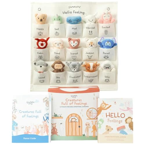 Slumberkins Creatures Full of Feelings Parenting Toolkit - Includes 15 Creatures to Help Children Build Emotional Awareness & Strengthen Connection with Themselves and Others