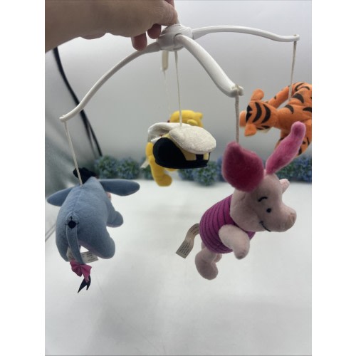 Vtg Disney 1990's Rare Winnie The Pooh Mobile Only No Crib Clamp L@@K